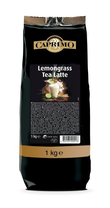 caprimo lemongrass tea latte